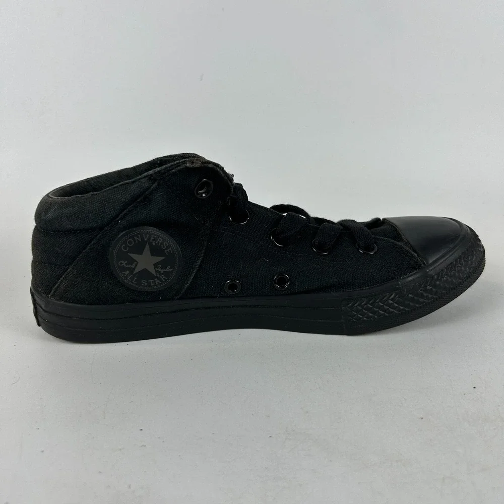 Converse Chuck Taylor All-Star Axel Mid Sneakers Juniors 4 Black Lace Up 645226F